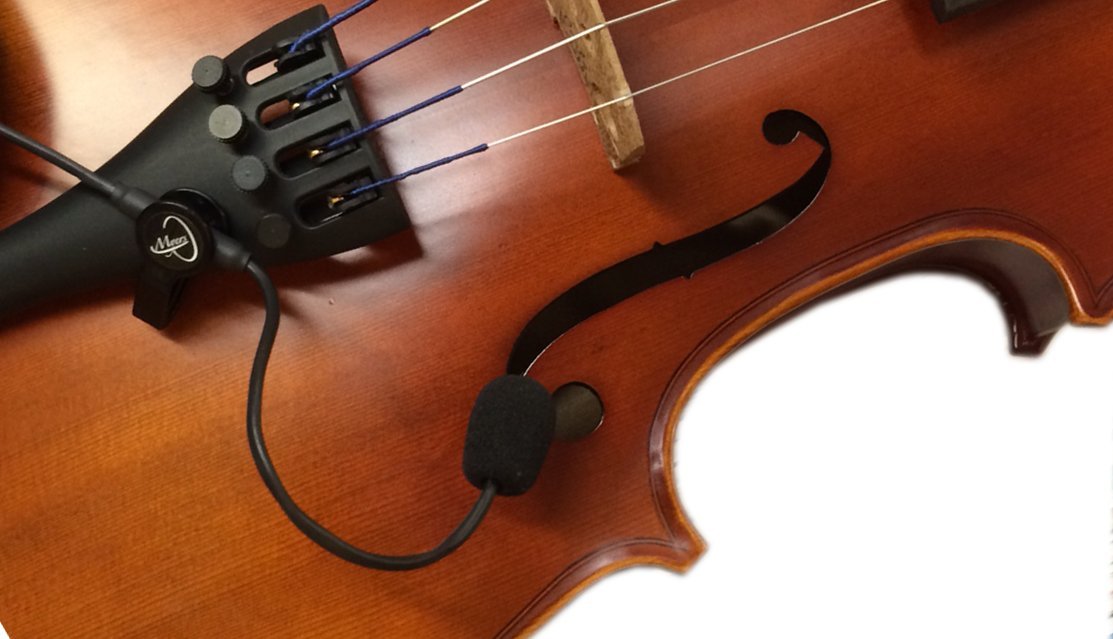 Violin pickup named ‘The Feather’